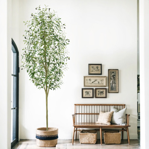 Nhà Máy Bán buôn nhân tạo Cây Ô Liu nhà máy trong nhà 7ft nhựa thủ công mô phỏng Bonsai cho trong nhà đám cưới bên trang trí - Product Image 4