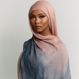 2025 personnalisé léger imprimé bambou Modal châle aquarelle motif écharpe pour les femmes musulmanes haute qualité Modal Hijabs - Product Image 2