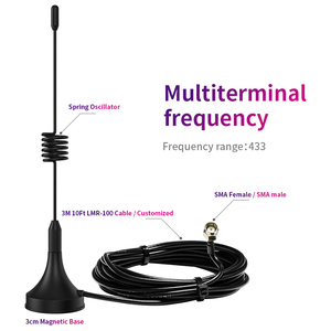 Tăng cao 9dBi từ gắn kết 700-2700MHz ăng ten truyền thông - Product Image 4