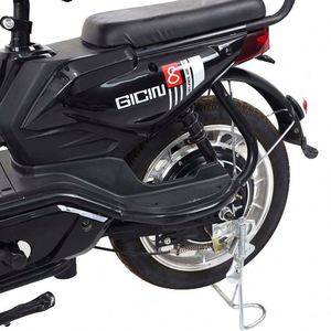 Fournisseur <span class=keywords><strong>fiable</strong></span> recommande la trottinette électrique de loisirs noire 48V 350W, vélo électrique urbain à prix avantageux - Product Image 4