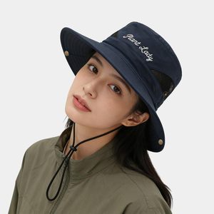 Hafif, Katlanabilir, Unisex Güneşten Koruyucu Kova Şapka UPF50+ 3D Nakış Özel Logo Baskılı UV Korumalı Plaj Seyahat Balıkçılık Şapkası - Product Image 1