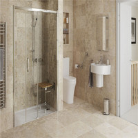 Salle de bain et douche intérieure modulaire miniature de luxe portable en Chine, avec système de vapeur sanitaire Sona