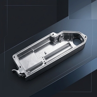 Composants de cadre de précision en alliage d'aluminium usinés sur commande par CNC 5 axes pour applications industrielles