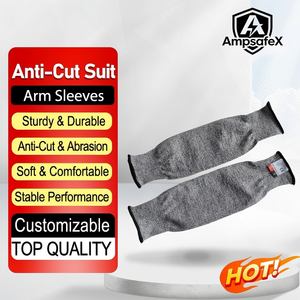 Guantes Anticorte de Grado 5 Directo de Fábrica, Manga de HPPE Gris, Nivel A de Protección, Anti-Calor, Personalizables, Venta al Por Mayor - Product Image 1