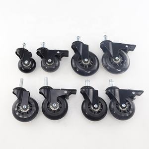 Leifengta 75mm Polyurethan-Lenkrollen 3 Zoll Bürostuhlrollen mit Lagerabdeckung PU-Rollenhersteller - Product Image 6