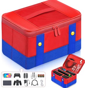 <span class=keywords><strong>Bon</strong></span> <span class=keywords><strong>prix</strong></span> étui de transport <span class=keywords><strong>Switch</strong></span> étui de transport compatible avec <span class=keywords><strong>Nintendo</strong></span> <span class=keywords><strong>Switch</strong></span> coque souple étui de voyage de protection - Product Image 6