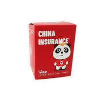 Boîte pliante haut de gamme écologique avec bande de déchirement, en carton blanc personnalisé, impression couleur UV, design fenêtré pour cadeaux