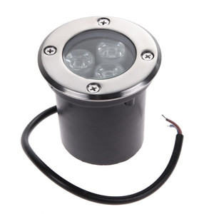 Lampes <span class=keywords><strong>LED</strong></span> souterraines étanches IP67 1W 3W en aluminium et verre pour terrasse et jardin - Product Image 4