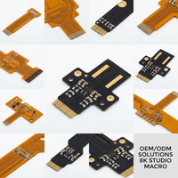 Placas PCB FPC de Bajo Módulo, Material Flexible para Pantallas Curvas en Vehículos
