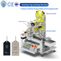 Machine d'étiquetage automatique électrique SKILT avec alimentation par paginage, contrôle PLC et moteur pour étiquettes empilées, cartes, pochettes et étiquettes en papier