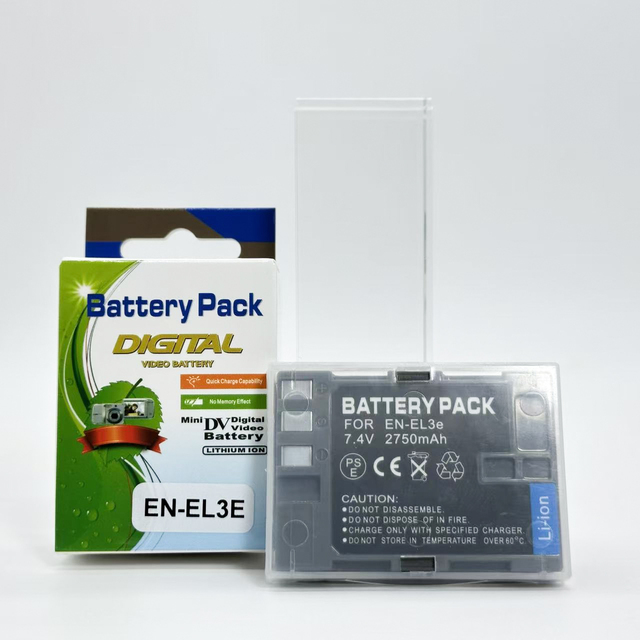 EN-EL3E Battery Is Suitable for Nikon D300S D90 D700 D300 D80 D200 D50 D70S