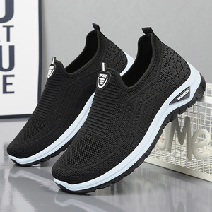 Scarpe Sportive Casual da Uomo in Mesh Intrecciato Traspirante, Comode con Suola Morbida e Punta Bassa, Ideali per l'Autunno - Product Image 2