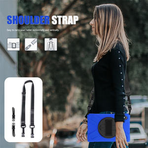 Étui pour tablette en silicone antichoc pour <span class=keywords><strong>Samsung</strong></span> <span class=keywords><strong>Galaxy</strong></span> <span class=keywords><strong>Tab</strong></span> <span class=keywords><strong>A8</strong></span> X200 X205 10.5 pouces 3 couches housse de tablette de <span class=keywords><strong>Protection</strong></span> robuste et robuste - Product Image 4