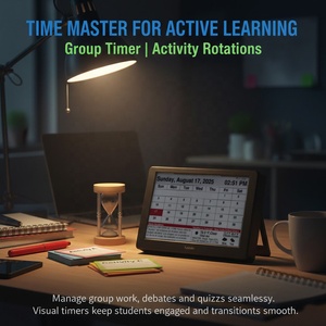 Интеллектуальная электронная доска Intelevia L2 для школьных классов: защита глаз, без бликов, многоязычный календарь/часы, Wi-Fi, новости в реальном времени - Product Image 6