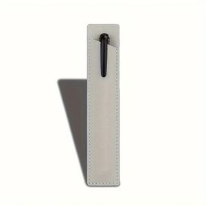 Pochette à stylos en cuir PU, étui à stylos en similicuir, cadeaux d'affaires, pochette à stylos pour promotion, vente chaude - Product Image 5
