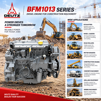 Moteur diesel pour engins de construction BF4M1013EC-G2-B, 115 kW, 154 CV, 1800 tr/min, 4 cylindres, puissance pour excavatrice, chargeuse sur pneus, rouleau compresseur