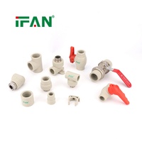 IFAN Fournisseur fiable Matériaux de plomberie en plastique à prix commercial 20-110mm Tuyau et raccords PPR Allemagne