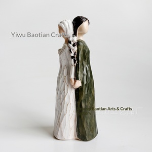 Nuovi Regali per la Festa della Mamma Transfrontalieri, Ornamenti per la Casa con Madre, Figlia e Sorelle che si Tengono per Mano, Decorazioni Artigianali - Product Image 5