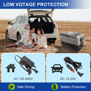 Glacière électrique portable pliable 12V pour voiture, glacière et plus encore - Product Image 3