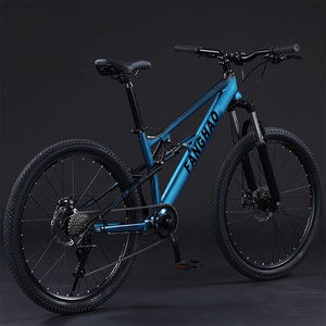 Bicicleta de Montaña de Acero al Carbono de 26 Pulgadas con Suspensión Completa, Novedad de 2024, 15 kg, Cuadro de Bicicleta de Montaña con Suspensión Total - Product Image 5