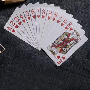 Cartes à jouer <span class=keywords><strong>en</strong></span> papier imperméable Durable de haute qualité pour ensemble de petites briques d'or 2 boîtes par ensemble <span class=keywords><strong>en</strong></span> gros avec emballage extérieur - Product Image 2