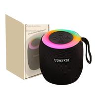 Mini Altavoz Inalámbrico BT Portátil con Micrófono Incorporado y Soporte para Tarjeta de Memoria, Batería de 200-500mAh con hasta 3 Horas de Reproducción