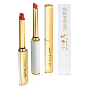 OEM small thin tube lipstick Waterproof Easy To Apply Makeup female students small thin root lipstick