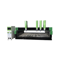 Machine de gravure sur pierre robuste LS-3020, machine de découpe CNC multi-broches pour marbre et granit