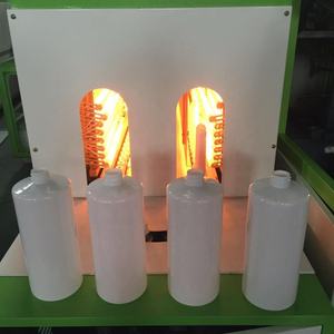 Máquina de soplado de plástico PET, precios/máquina para hacer botellas de agua/máquina de moldeo por soplado de estiramiento semi automático - Product Image 5