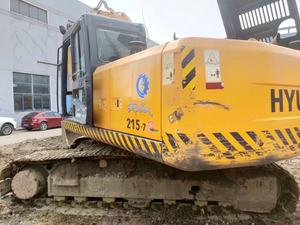 รถขุดมัลติฟังก์ชั่นแบบเกาหลี Hyundai 215-7 yanmar มอเตอร์เครื่องยนต์มีประสิทธิภาพสูง - Product Image 5