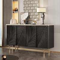 Meuble de rangement à chaussures d'entrée multifonctionnel en bois moderne de luxe léger, cloison décorative, buffet, meubles de maison