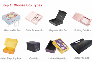 Boîte cadeau cosmétique magnétique doublée de satin, pliable, en carton rigide, pour parfum et maquillage - Product Image 5