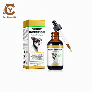 Tratamiento <span class=keywords><strong>para</strong></span> Infecciones por Levaduras en <span class=keywords><strong>Perros</strong></span>, Gotas que Mejoran las Alergias, Alivian la Picazón, Mejoran la Salud del Pelaje y el Sistema Inmunitario, OEM - Product Image 1