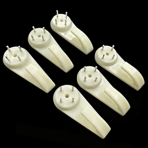 Abs Seamless Nails Large Size Single <b>Hook</b> 3-5kg Load Capacity For Wall Mounting Photos Paintings - Product Image 2