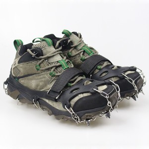Crampons antidérapants à 19/23 dents pour chaussures, chaînes à crampons pour l'escalade, l'alpinisme, la randonnée, la pêche sur glace en hiver - Product Image 4
