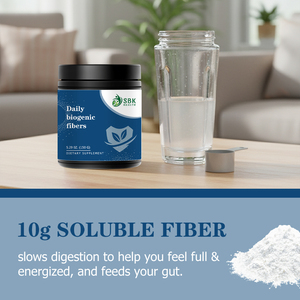 Lower MOQ Probiotics Fiber <b>Supplement</b> Powder for Adults Digestive Health Gluten Free Daily Biogenic Fibers Powder - Product Image 3