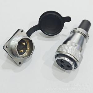 Connecteur d'aviation Ws28p28 en alliage de zinc, contacts en cuivre plaqué or, prise pour connexion électrique - Product Image 2