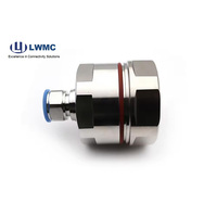 Conectores de Cable de Alto Rendimiento de 1-1/4'', Conector Coaxial RF Tipo N Macho con Abrazadera para Cable RF de 1-1/4'' E01