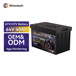 Batería para <span class=keywords><strong>ATV</strong></span> IP65 Resistente a la Intemperie, 64V 40Ah, para Temperaturas Extremas, Batería de Alta Resistencia para <span class=keywords><strong>ATV</strong></span>, Paquete de Energía para UTV Todoterreno, Corriente Máxima de 200A - Product Image 1