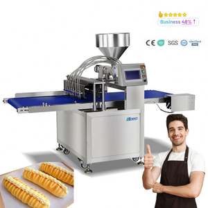 Alta productividad nueva condición 220V máquina de decoración de pan y magdalenas máquina de decoración de pasteles de taza de galleta y tiramisú - Product Image 1