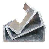Poutre en U laminée à chaud PFC 250 300 380 Dimensions des profilés en acier Structurel A36 SS400 Q235B Q355B UPN 80/100 Acier au carbone Poutre en C