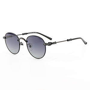 Gafas de Sol Redondas Modernas para <span class=keywords><strong>Hombre</strong></span> y Mujer, Gafas de Sol de Playa con Protección UV, Personalizables, Unisex, de Guangdong, con Servicio de Personalización - Product Image 3