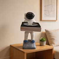 Support de charge pour montre d'astronaute en résine, décoration de bureau en résine, vente en gros fabricant