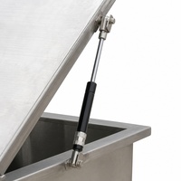 Mixer Pasta Cair Kapasitas Tinggi Dengan Pengaduk Tangki Stainless Steel untuk Produksi Saus dan Selai