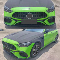 Kit carrosserie de haute qualité, capot, phares, pare-chocs, calandre, ailes 1:1 pour Mercedes Benz Classe C W205 15-21, mise à niveau vers W206 C63