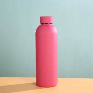 Bouteille isotherme compacte et portable en acier inoxydable 304 à petite ouverture, idéale pour le voyage, la randonnée et la montagne, avec impression personnalisée acceptée - Product Image 2