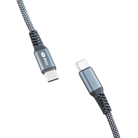 Câble portable magnétique tressé 100W USB Type C USB2.0 1M/2M/3M Câble de données de charge super rapide pour tous les téléphones portables Câble 5A