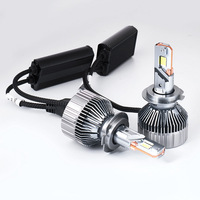 Nouveaux phares LED de voiture OLIVER 300W 12V, haute puissance, 4 caloducs en cuivre, dissipation thermique élevée, 6500LM, H7/H4, rétrofit universel