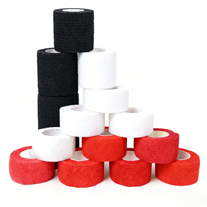 <span class=keywords><strong>Bande</strong></span> <span class=keywords><strong>de</strong></span> sport OEM, bandage élastique cohésif pour la récupération sportive, tissu composite à trois couches, enveloppe <span class=keywords><strong>de</strong></span> compression pour la protection musculaire - Product Image 1