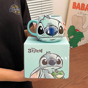 Juego de tazas de cerámica de dibujos animados <span class=keywords><strong>3D</strong></span> de <span class=keywords><strong>Stitch</strong></span>, <span class=keywords><strong>taza</strong></span> de agua bonita, regalo para parejas, tazas de cerámica <span class=keywords><strong>3D</strong></span> - Product Image 6